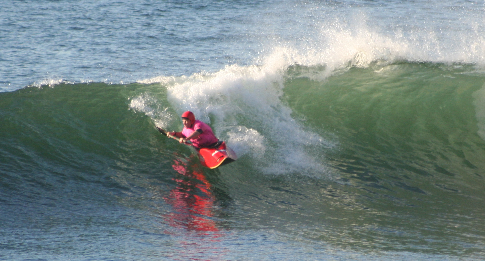 Surf kayaking courses and training