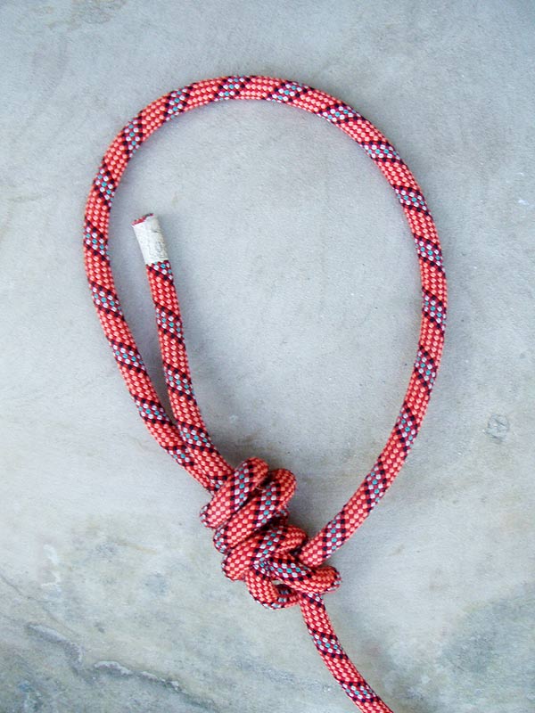 Bowline and stopper knot