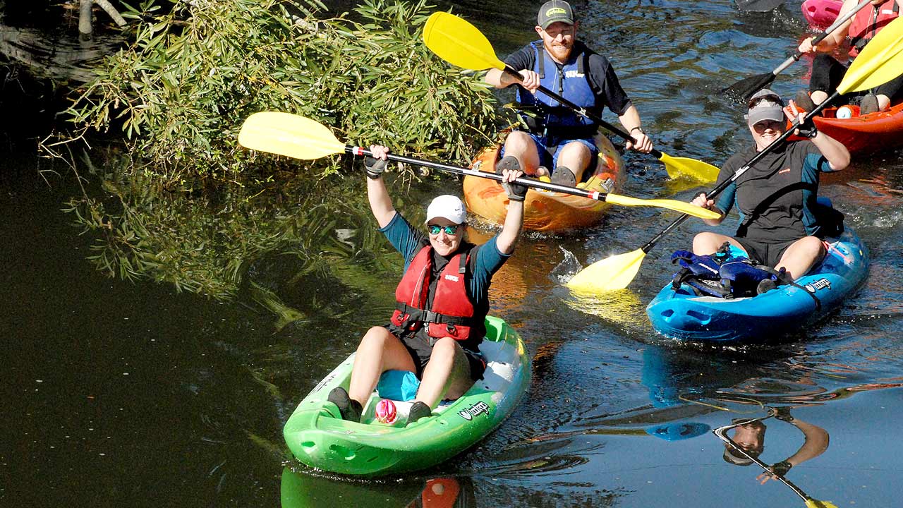 river medway kayaking challenge kent