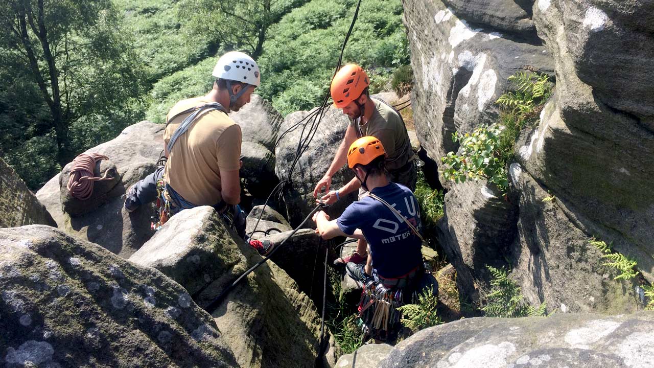 rock climbing instructor assessment