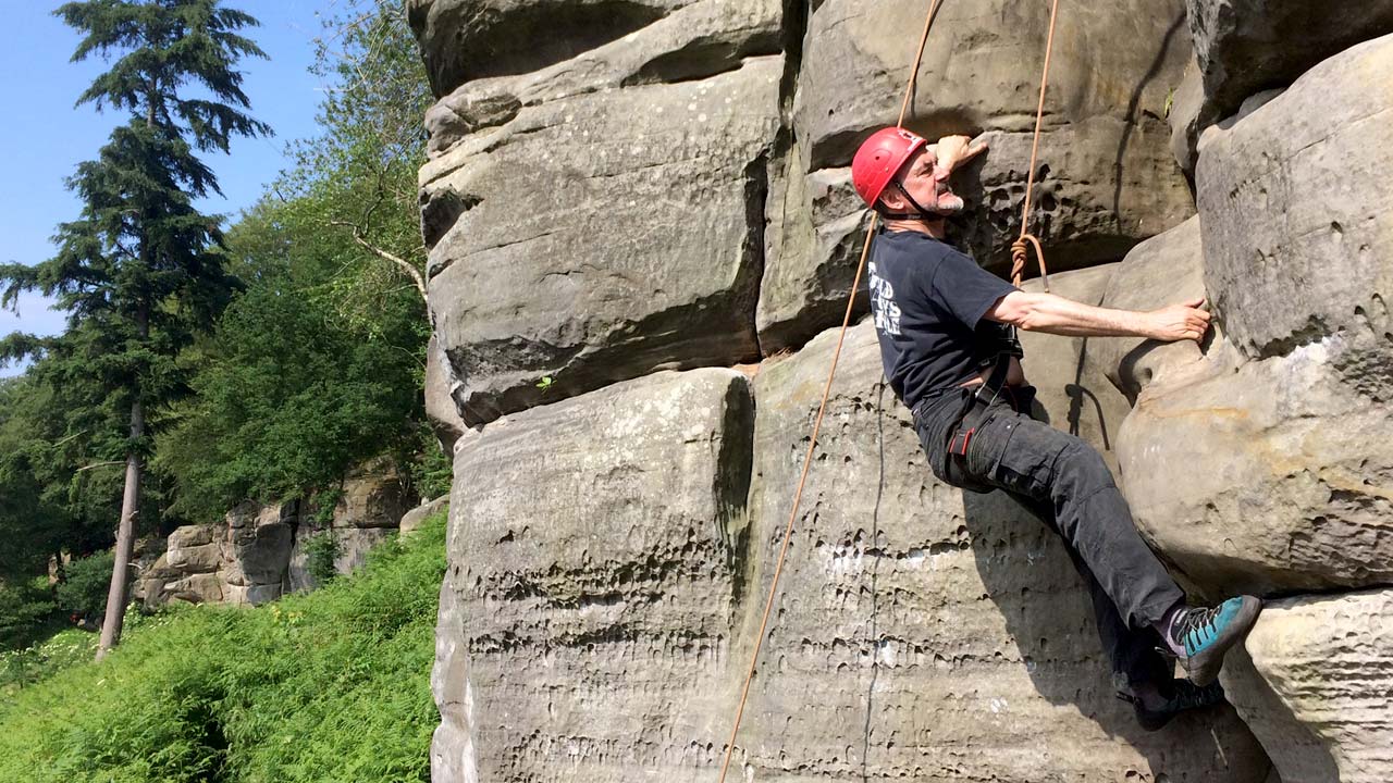 rock climbing introduction course
