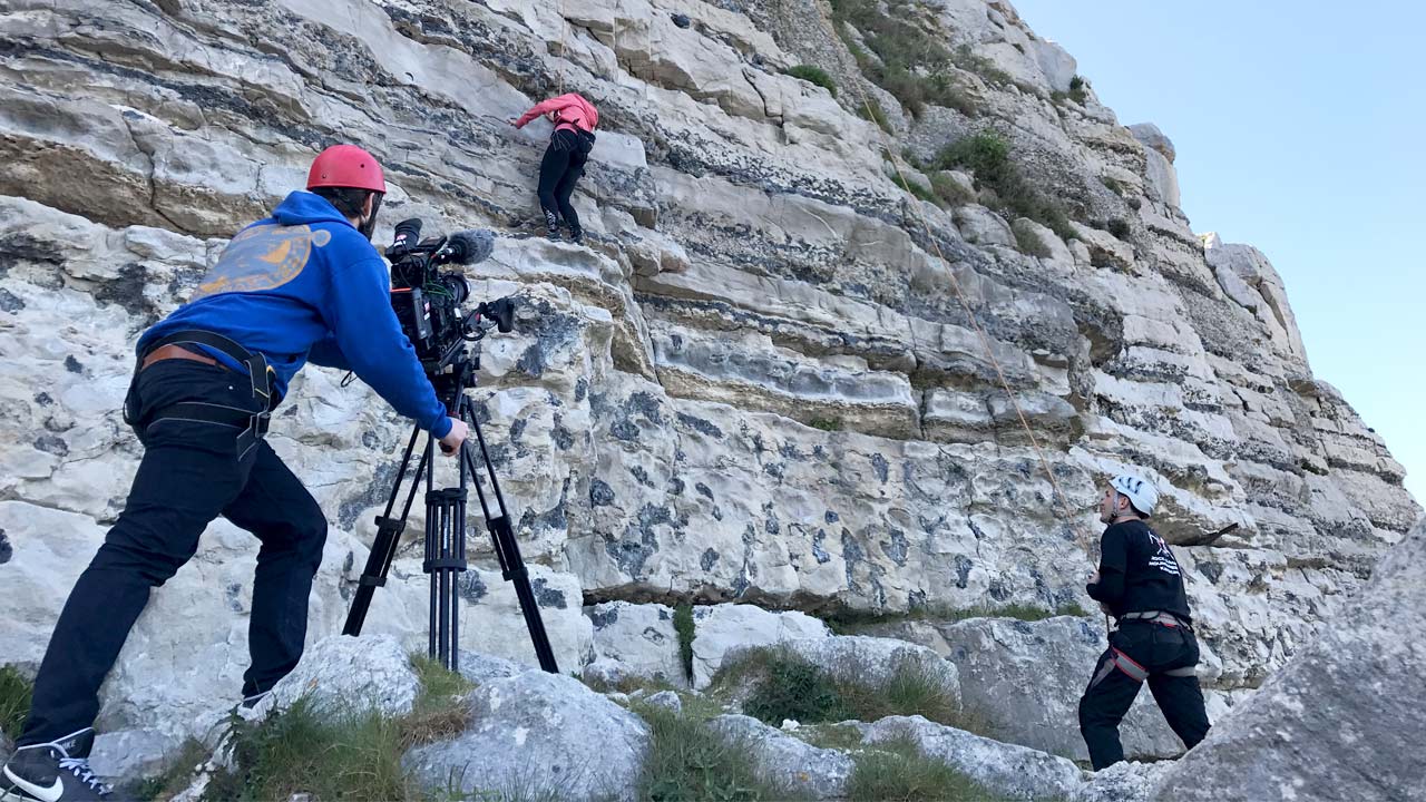 mountain climbing film safety services