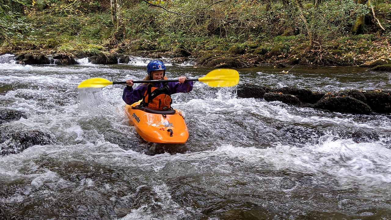 Intermediate kayak canoe courses lessons