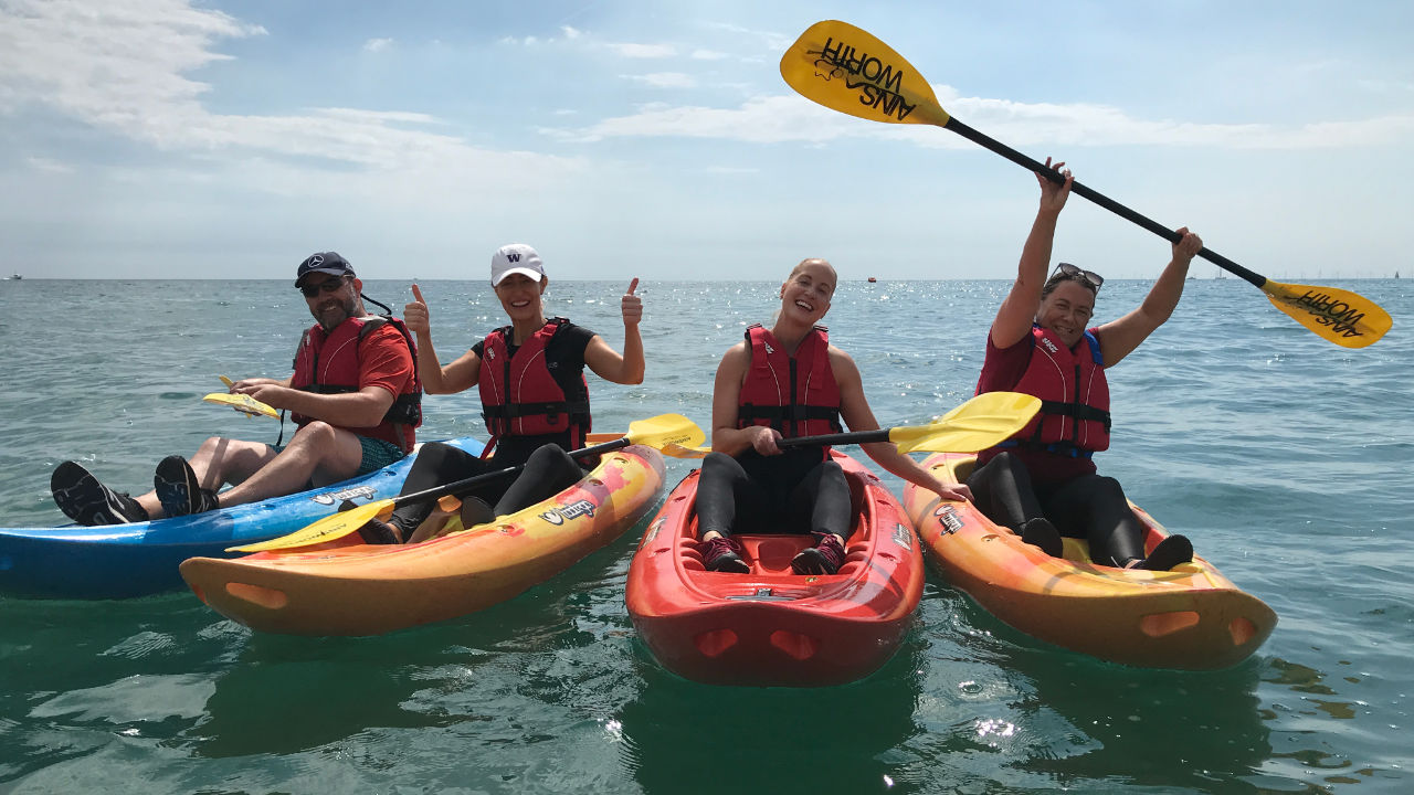 brighton kayaking experience