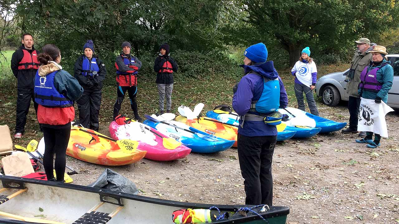 river clean up british canoeing surfers against sewage