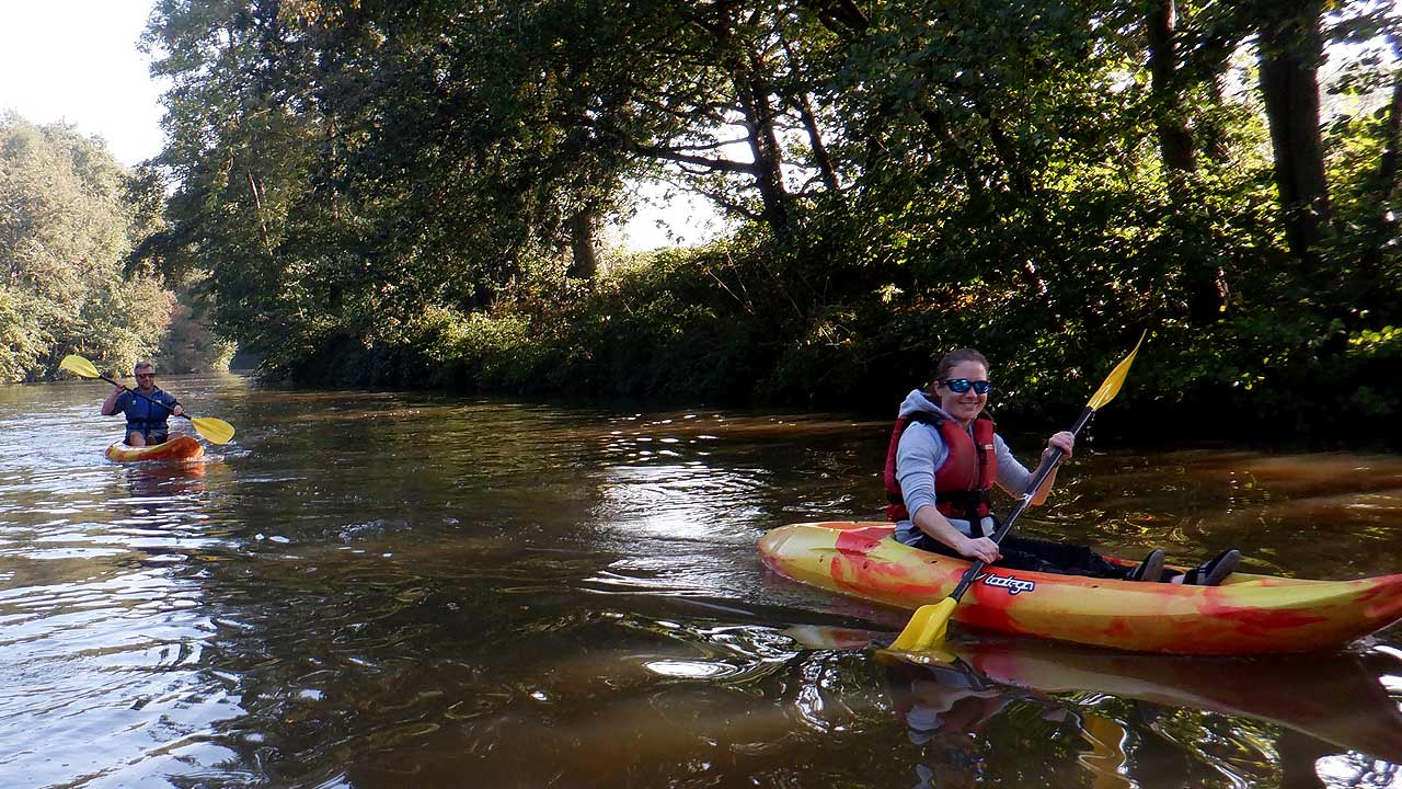 kayaking river medway tonbridge kent