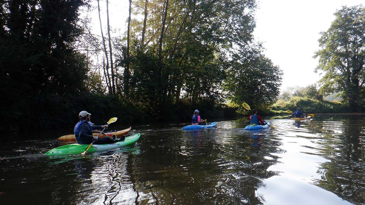kayaking river medway tonbridge kent