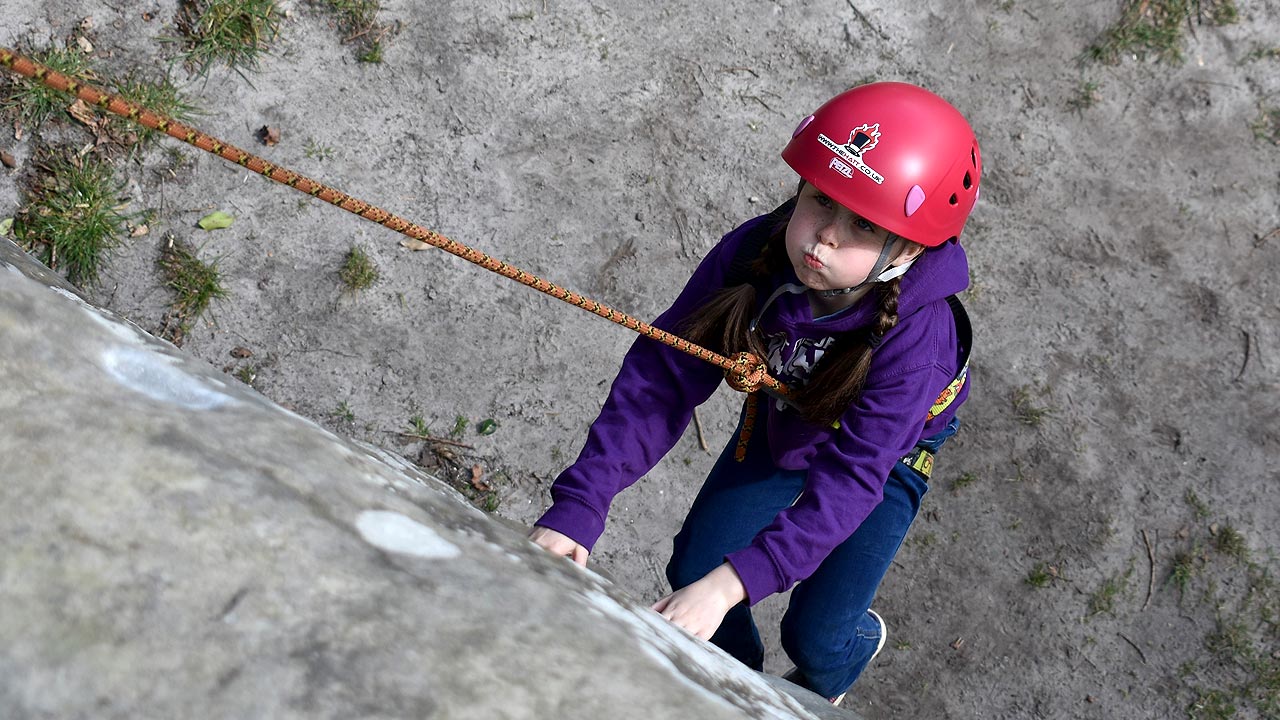 family rock climbing courses