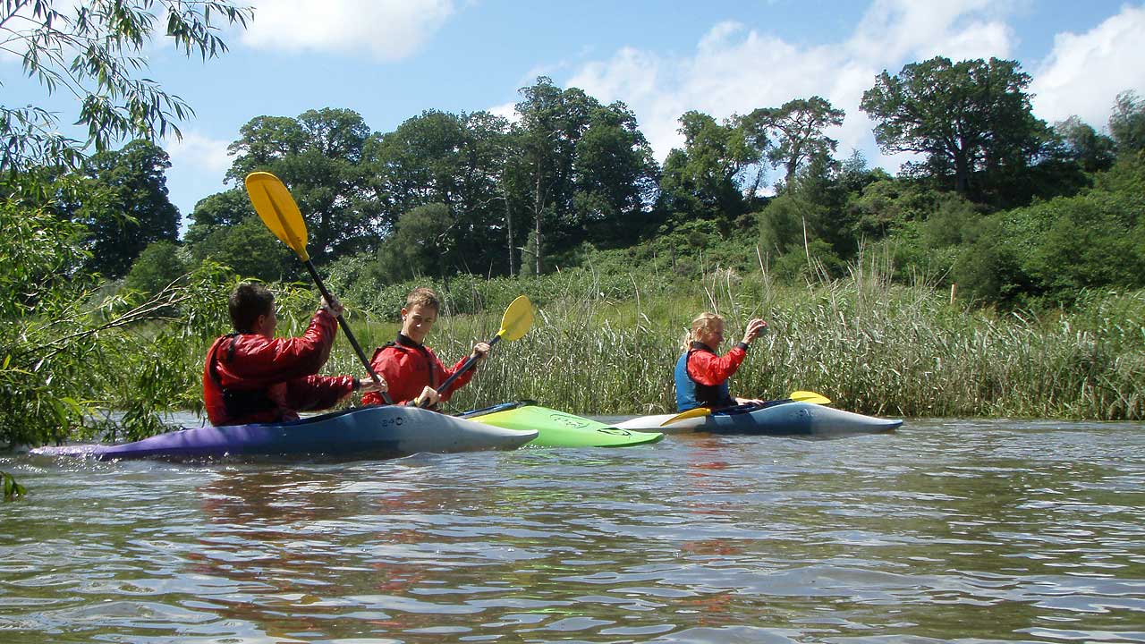 family kayaking trips