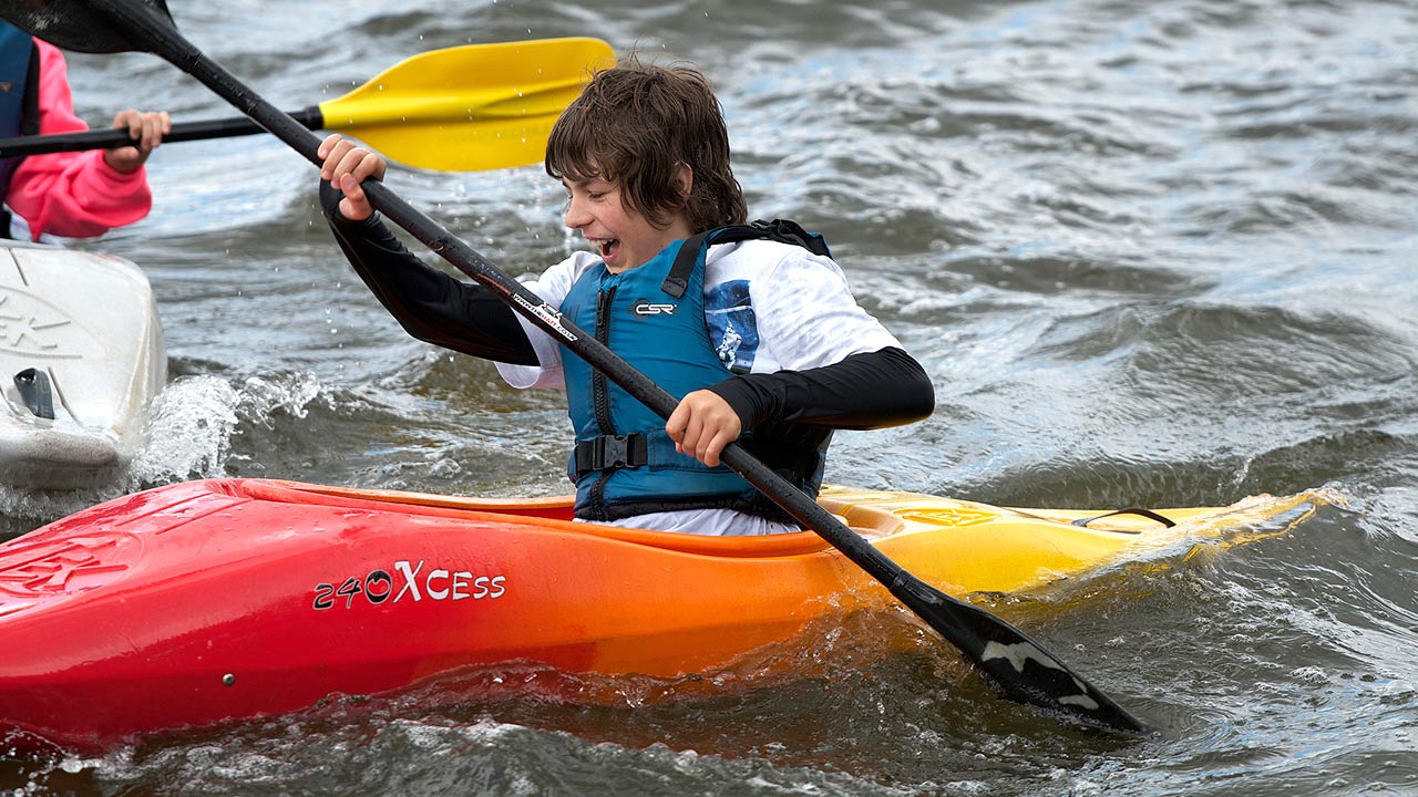 kids kayaking canoeing party sussex kent