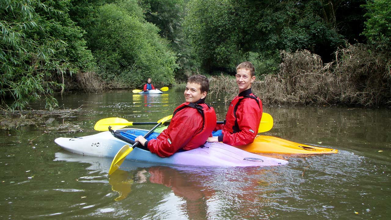 teen kayaking adventures sussex kent