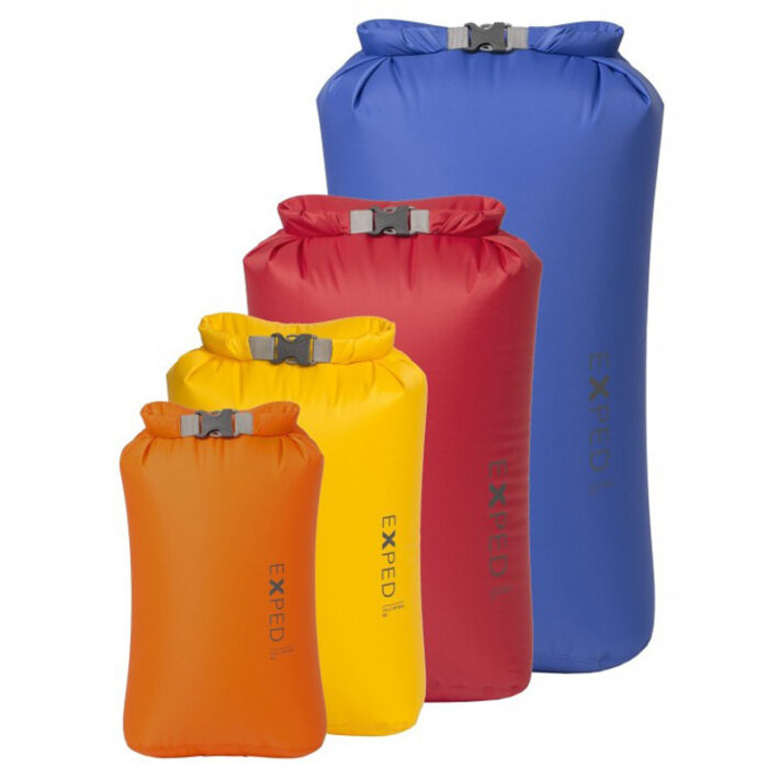 Lyon Fold Drybags XS-L 4 Pack Bright