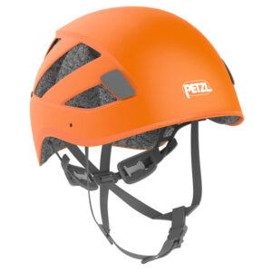 Petzl Boreo climbing helmet in orange