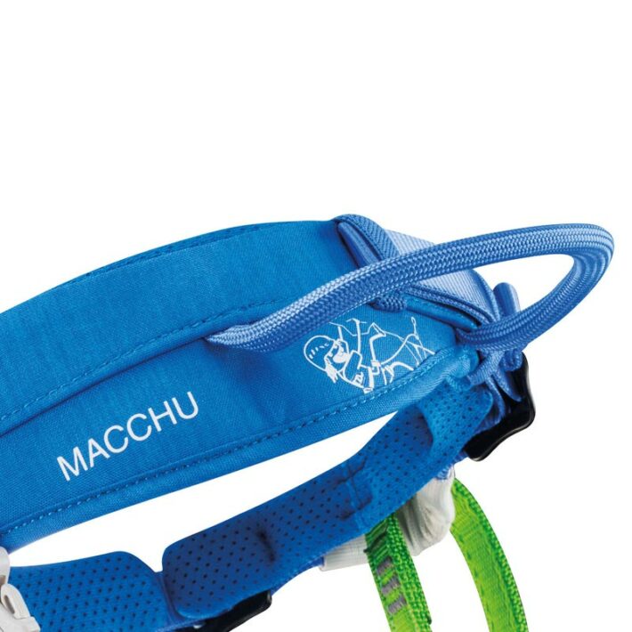 Petzl Macchu Kids Harness Blue - Details