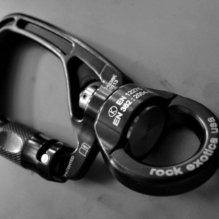 Rock Exotica SwivaBiner Lock-Eye Black - details
