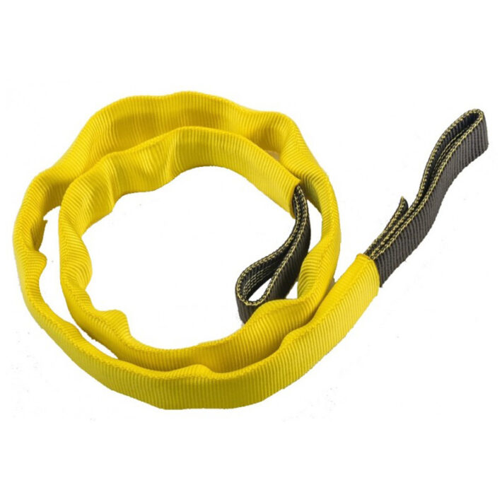 Lyon Nylon Sling with Protective Sleeve 25mm Yellow