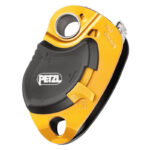 Petzl Pro Traxion Pulley Yellow and Black