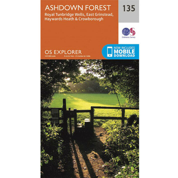 map os ashdown forest