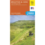 ol11 os map brighton and hove