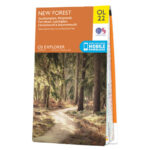 ol22 map of new forest os map