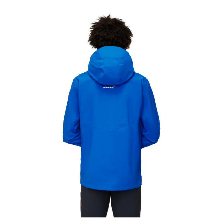 Mens Alto Guide HS Hooded Jacket from Mammut in Blue
