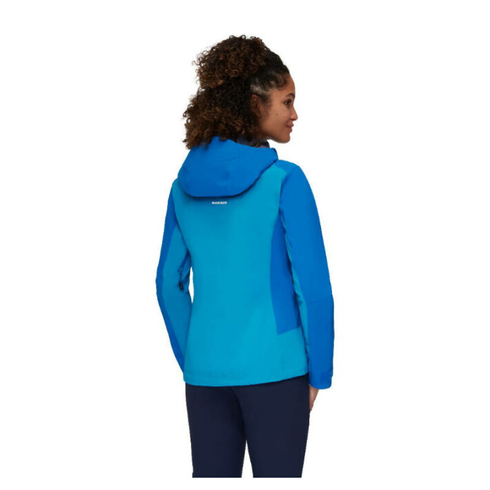 Womens Alto Guide HS Hooded Jacket from Mammut in Blue