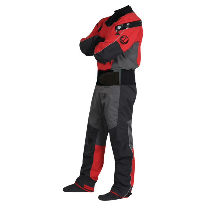 Charger Drysuit for kayaking, canoeing and watersports in red from Nookie