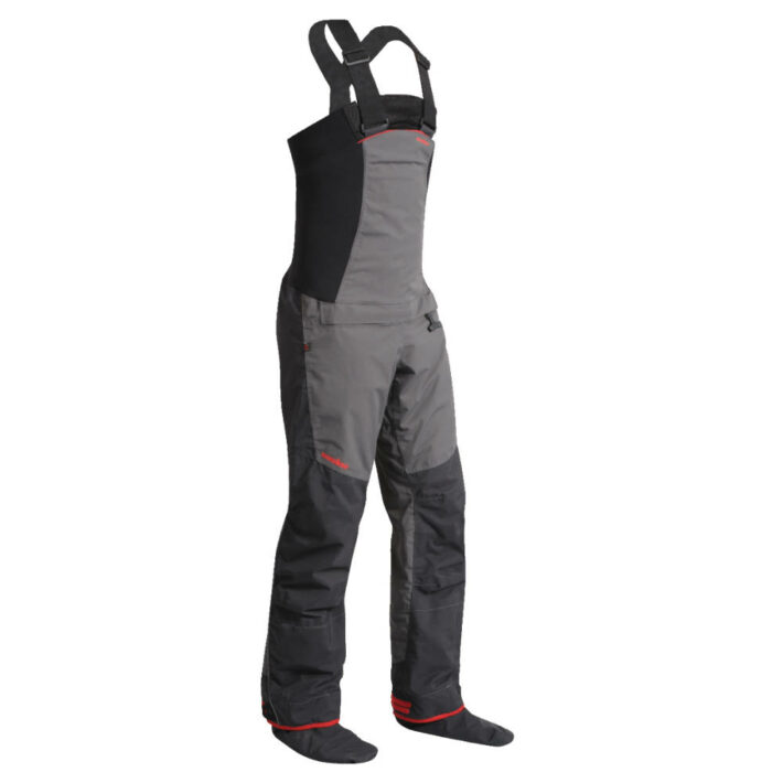 Pro Bib Double Waste dry trousers in grey from Nookie