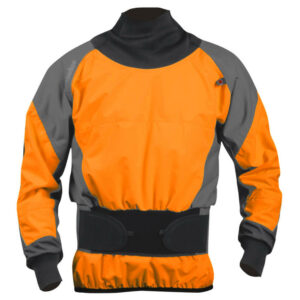 Rush dry jacket in orange from Nookie kayaks