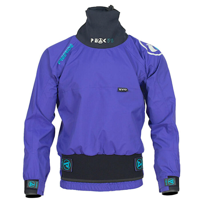 Peak Freeride Jacket in Purple. Front.