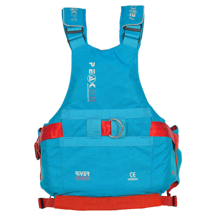 River Guide Vest buoyancy aid in blue from Peak UK