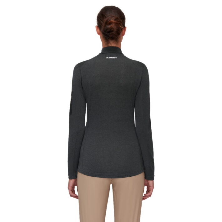 Womens Aenergy Light ML Half Zip Pullover from Mammut in Grey