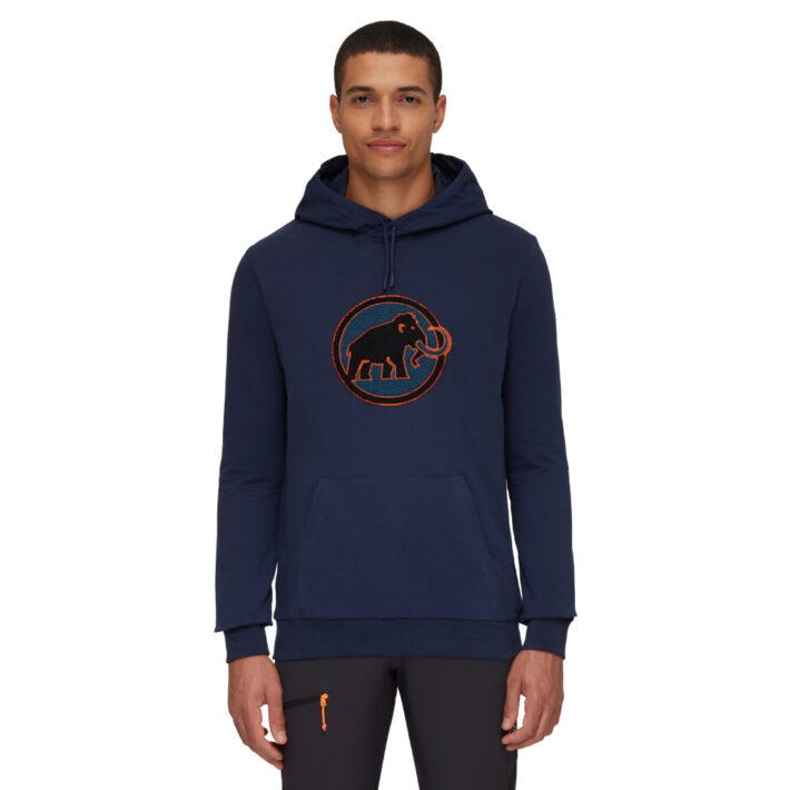 ML Hoody with circle logo from Mammut in Marine colour