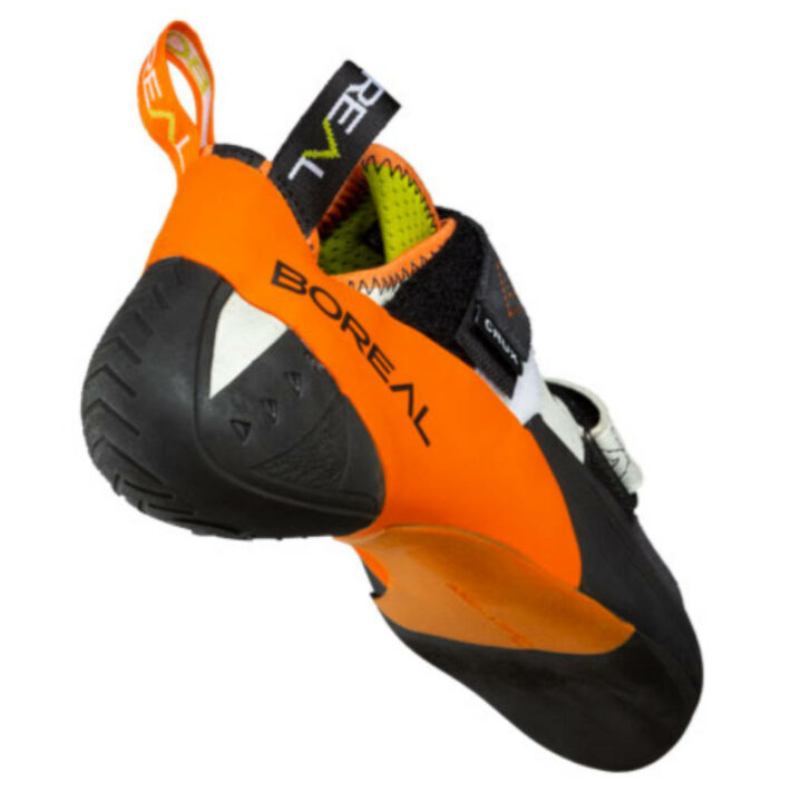 Crux velcro rock climbing shoe for men by Boreal