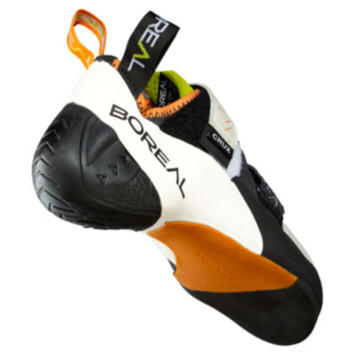 Crux velcro rock climbing shoe for women by Boreal