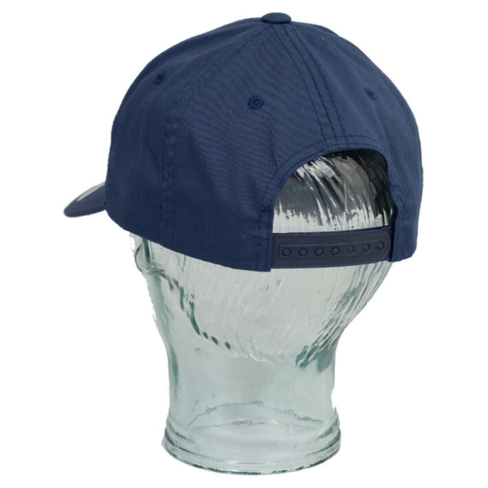 Snapback cap with pyrana fish logo from Pyranha in blue