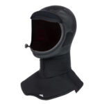 Quicksilver Marathon Sessions Hood, Black, Front and Side facing shot