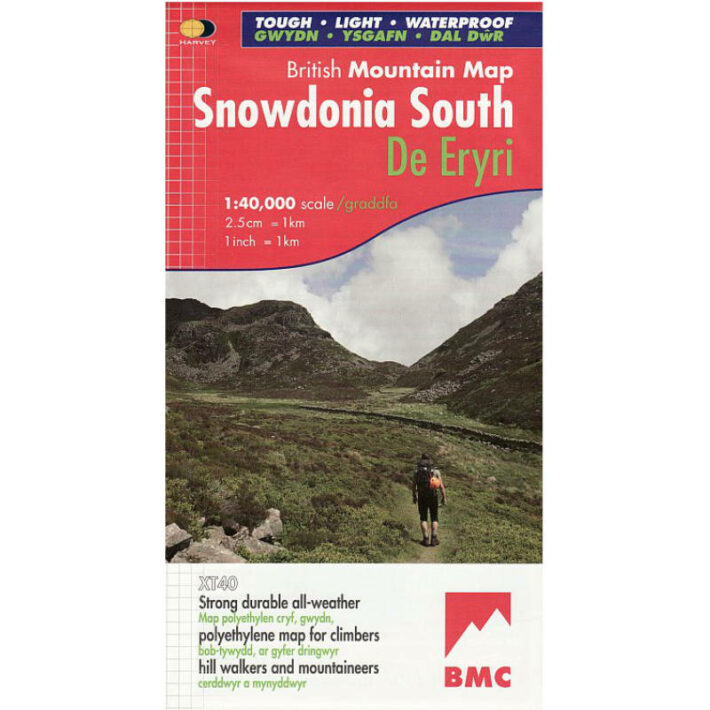 de eryri snowdonia south british mountain map