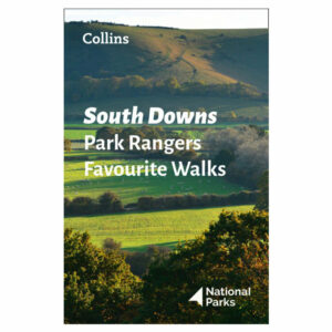 A map of the Park Rangers favourite walks in the South Downs