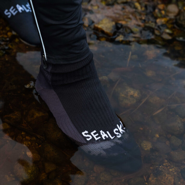 Waterproof Socks in Black from Sealskinz