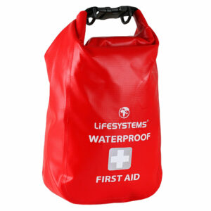 A waterproof roll top first aid kit from Lifesystems