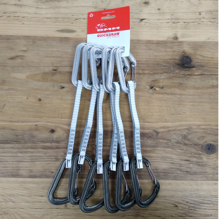 DMM Spectre Quickdraw Pack Of 6 18cm Silver