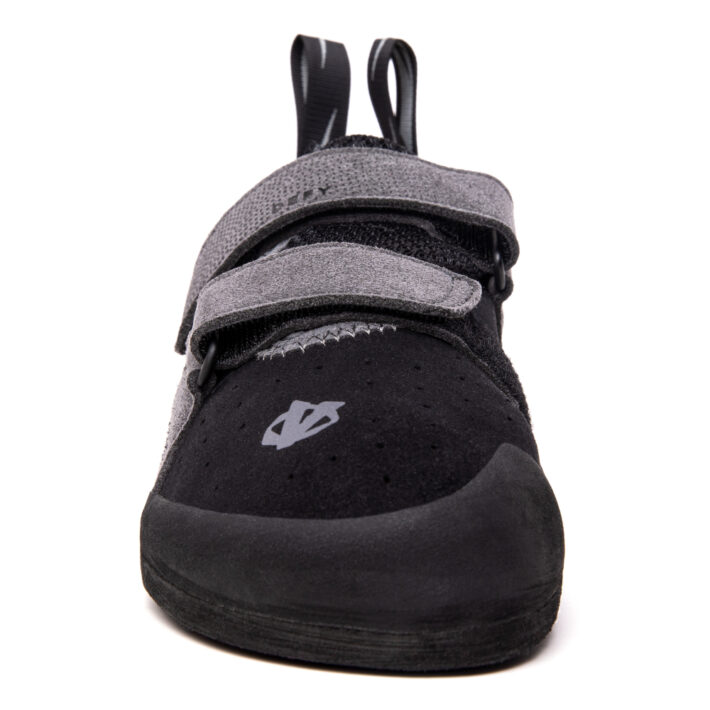 Evolv Defy Velcro Climbing Shoes Grey Black