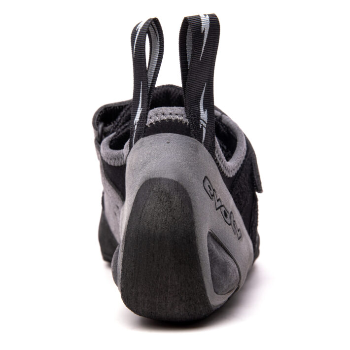 Evolv Defy Velcro Climbing Shoes Grey Black