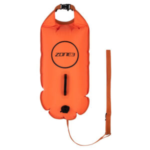 Safety Buoy Dry Bag, Colour: Orange with Black Detailing, Front Facing image