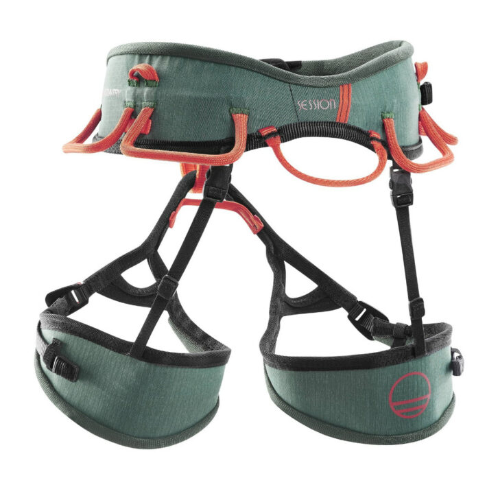 Rear view of the Wild Country Mens Session Harness.