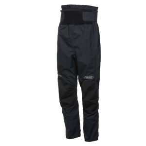 Black Yak Chinook dry trousers. Front image