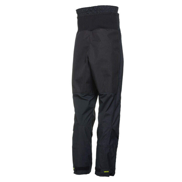 Black Yak Chinook dry trousers. Back image.
