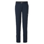 Montane Womens Terra Stretch Pants Eclipse Blue, Navy Blue, Image Shows Front of Pants