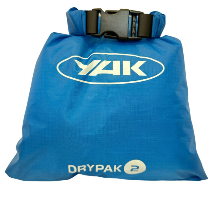 Yak lightweight Dry Bag Set, 2L, Blue showing front facing image